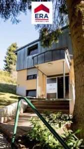 Rückansicht mit Hauseingang