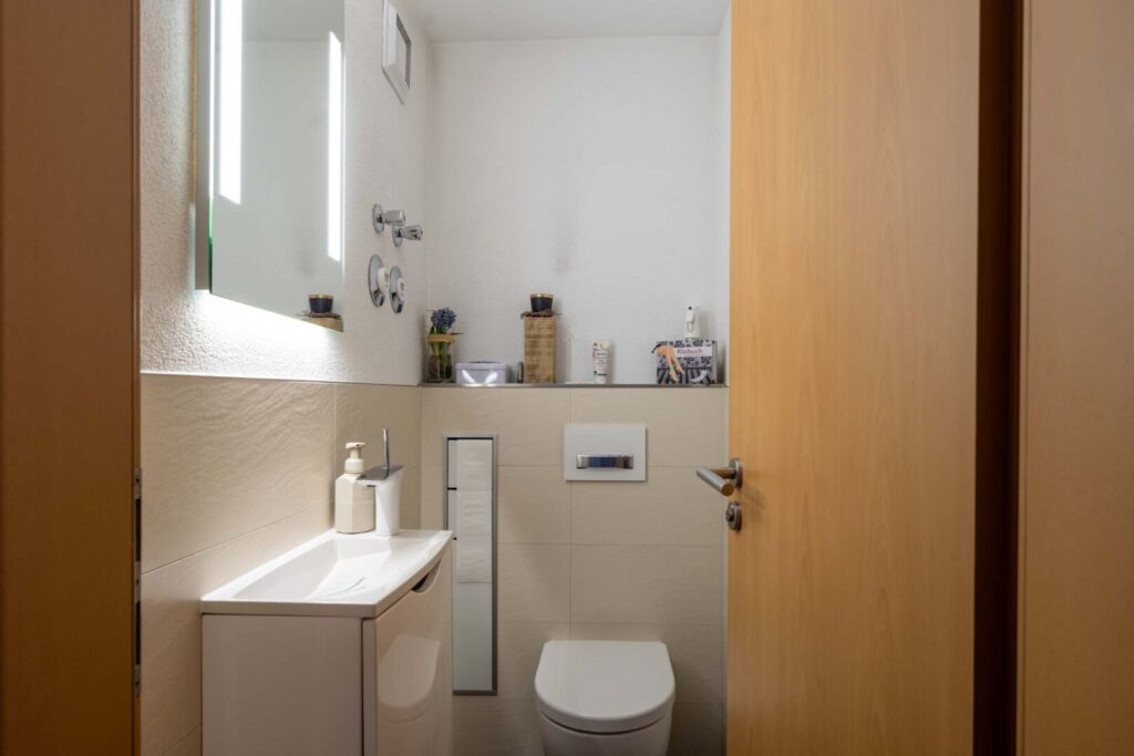 WC unten