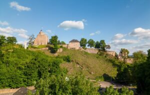 Sicht auf die Burg