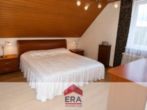 Schlafzimmer Maisonettenwohnung im Hauptgebäude