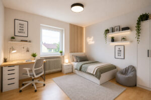 Jugendzimmer KI-Beispiel