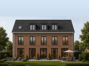 Rechte Seite Garten Terrasse