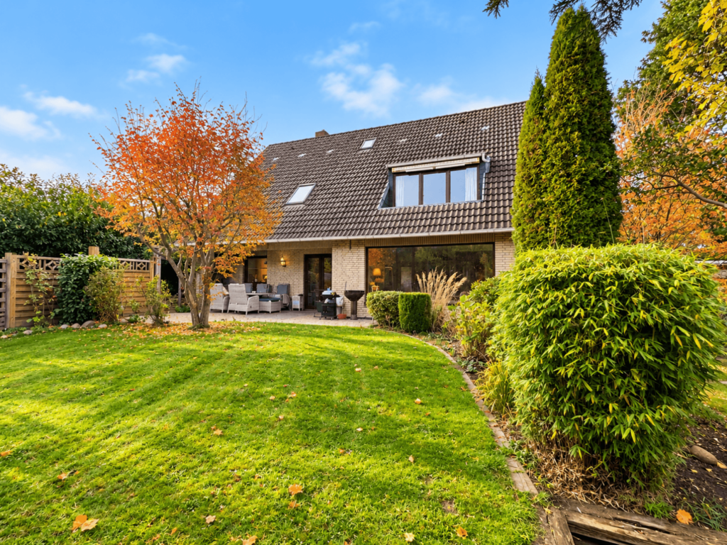 Terrasse mit Garten